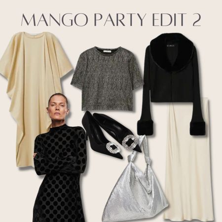 My favourite picks from the Mango party collection! Featuring the perfect pieces for Christmas Day outfits , New Years outfit and outfits for any party #christmasoutfit #nyeoutfit #sequinbag #dress #partydress #satindress

#LTKSeasonal #LTKCyberweek #LTKHoliday