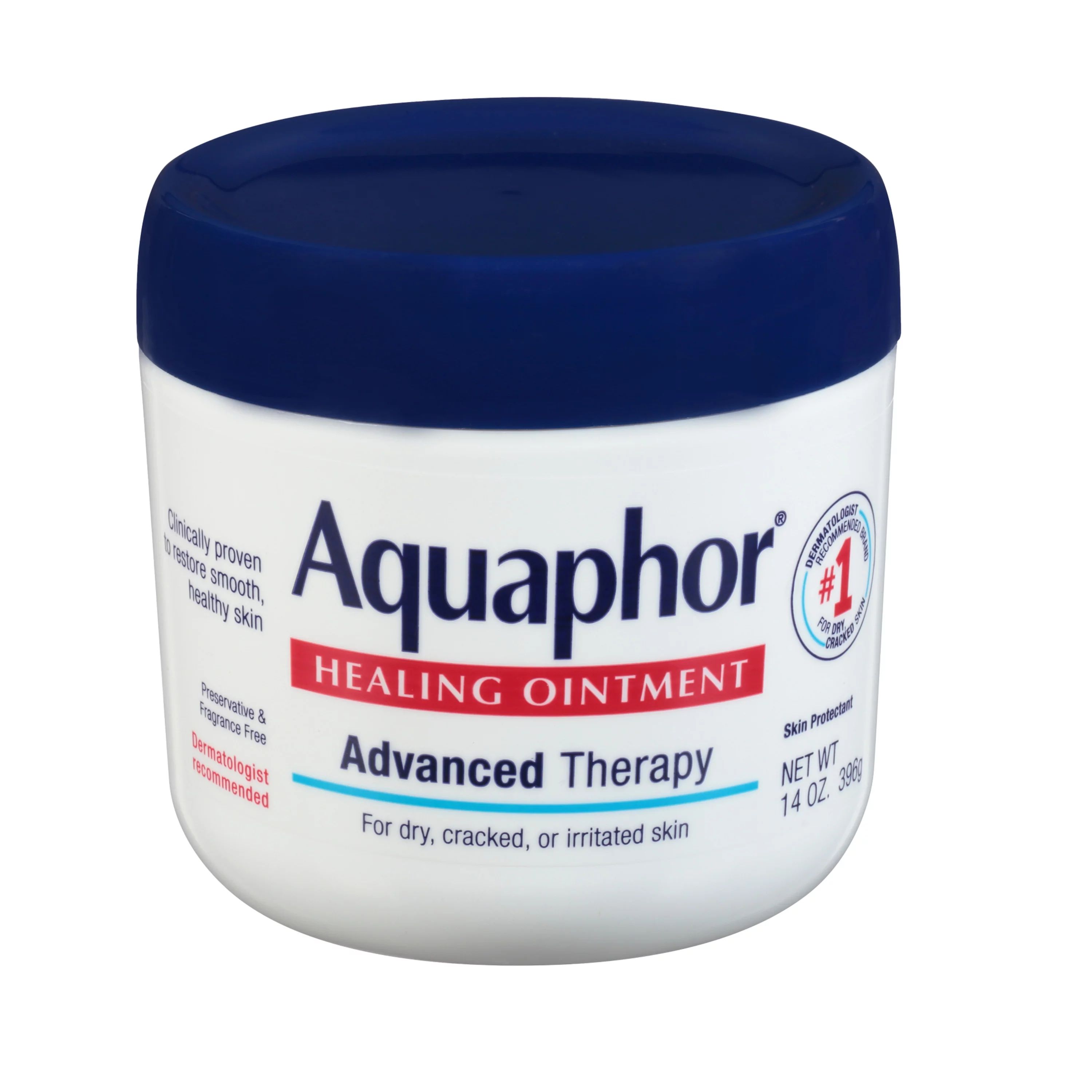 Aquaphor Healing Ointment Advanced Therapy Skin Protectant, 14 Oz Jar | Walmart (US)