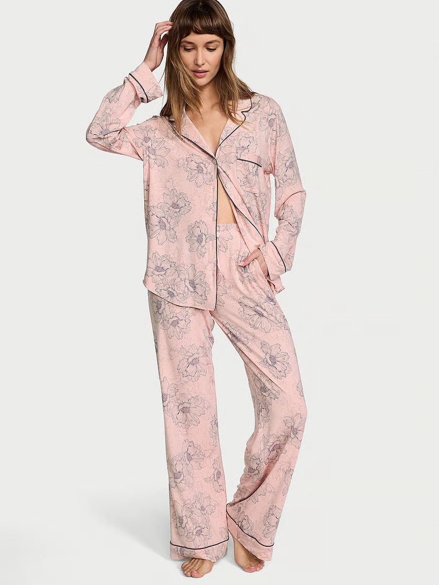Buy Modal Long Pajama Set - Order Pajamas Sets online 5000007337 - Victoria's Secret US | Victoria's Secret (US / CA )
