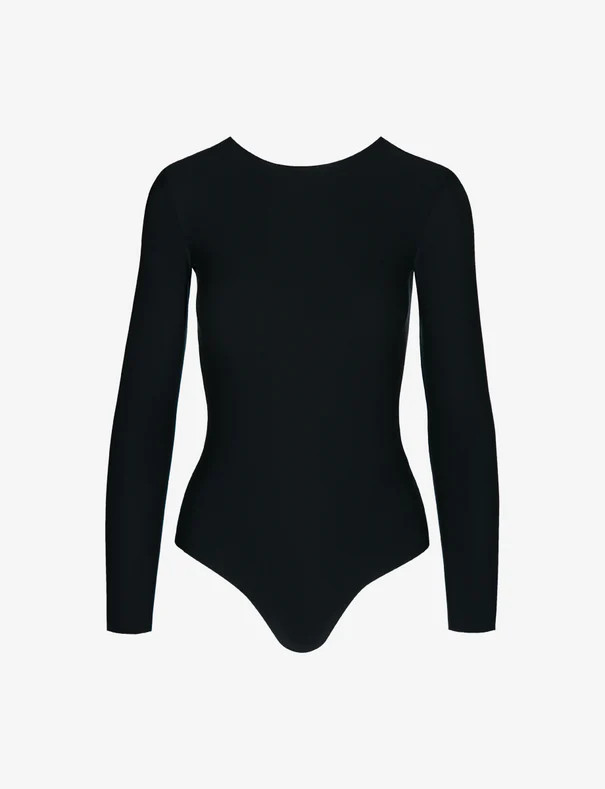 Butter Long Sleeve Crewneck Bodysuit | commando