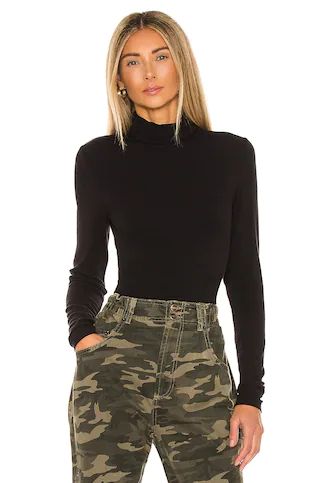 Sanctuary Essential Turtleneck in Black from Revolve.com | Revolve Clothing (Global)