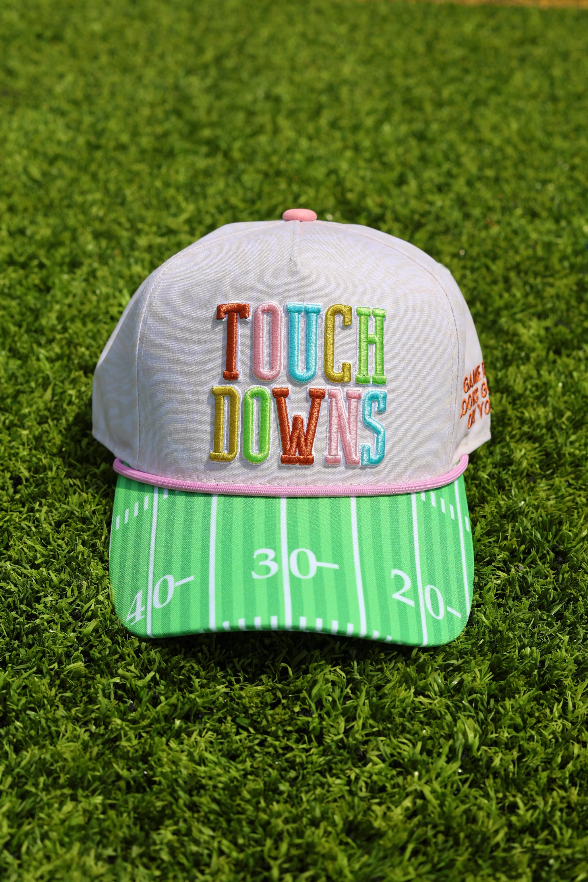 Touch Downs Football Hat - PRE-SALE SHIP DATE 8/24** | Poppy & Pine