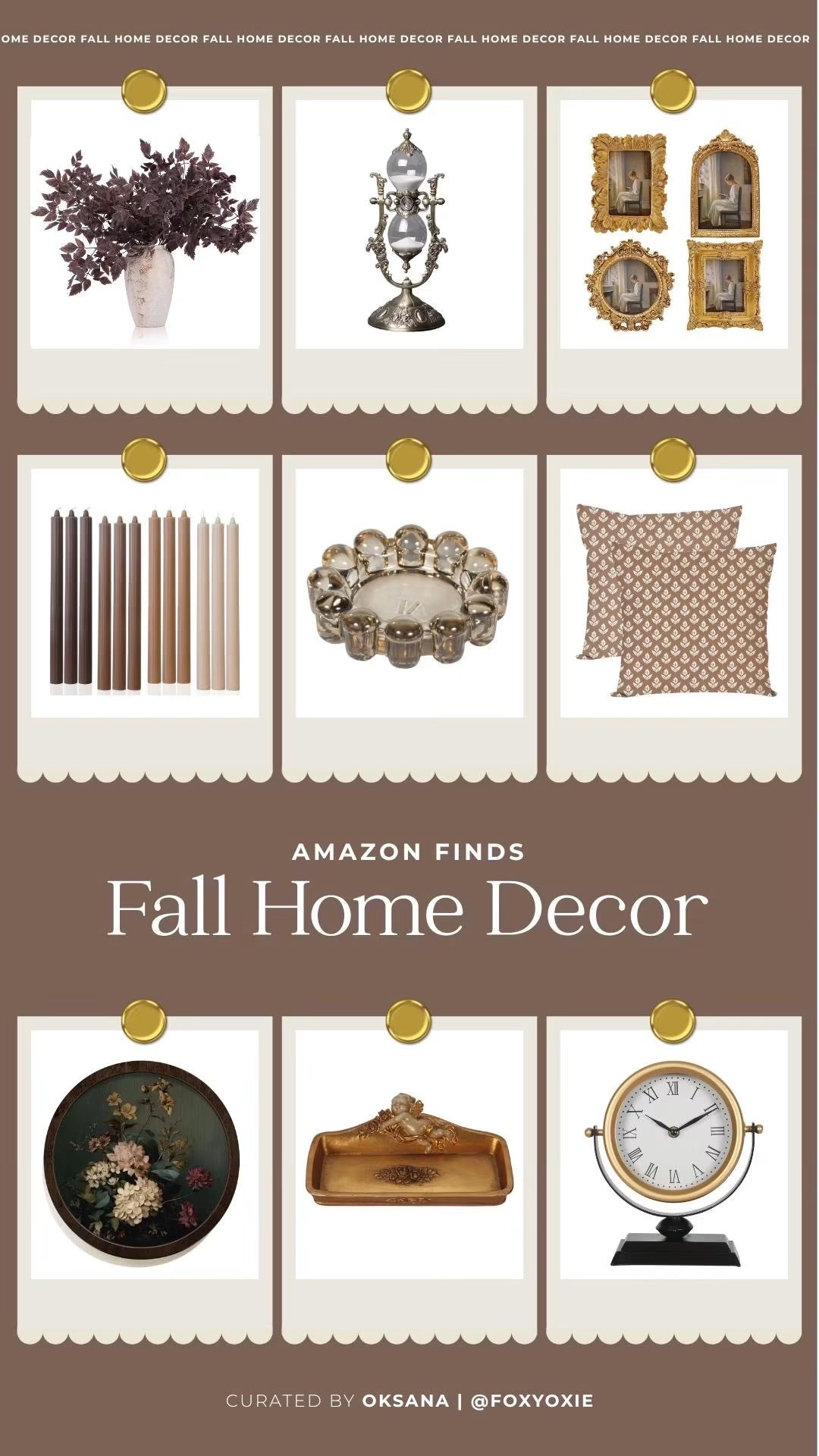 I'm not one to rush away summer, but these fall home decor pieces from Amazon were too pretty not to share! I love that they’re versatile enough to start styling even now. 🤎

#LTKSeasonal #LTKHome #LTKSaleAlert