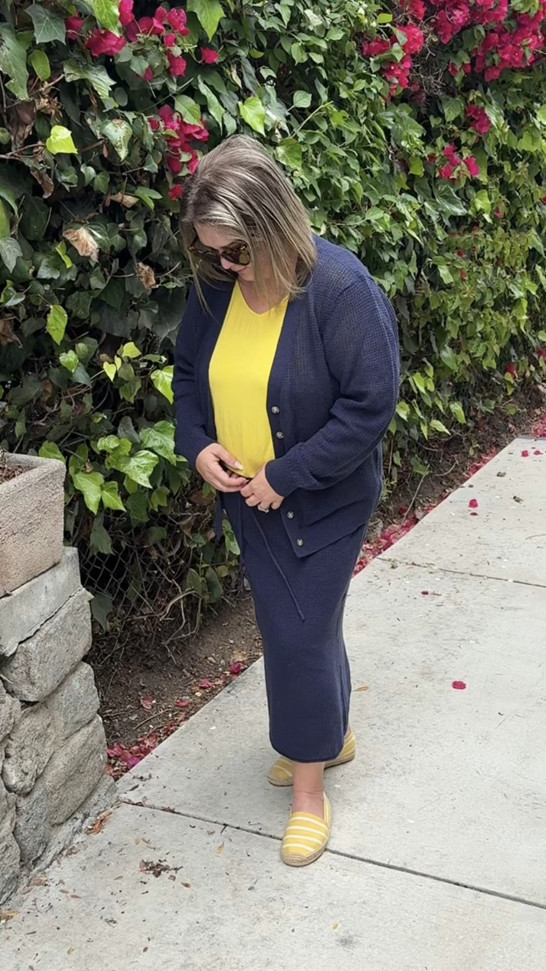 Linen, organic cotton, and biodegradable soles—yes please.
Wearing this dreamy Onia linen knit cardigan + skirt set with a pop of sunshine from an organic cotton top and jute + cotton espadrilles from Saludos.

Natural textures, breathable fabrics, and zero plastic in sight—this is what slow style looks like.

#LowToxStyle #NaturalFabrics #LinenLover #OrganicCotton #SlowFashion #SustainableWardrobe #JuteEspadrilles #ConsciousFashion #HolisticStyle #OOTD #EcoChic #SustainableStyle #SlowStyle


#LTKShoeCrush #LTKSeasonal #LTKOver40