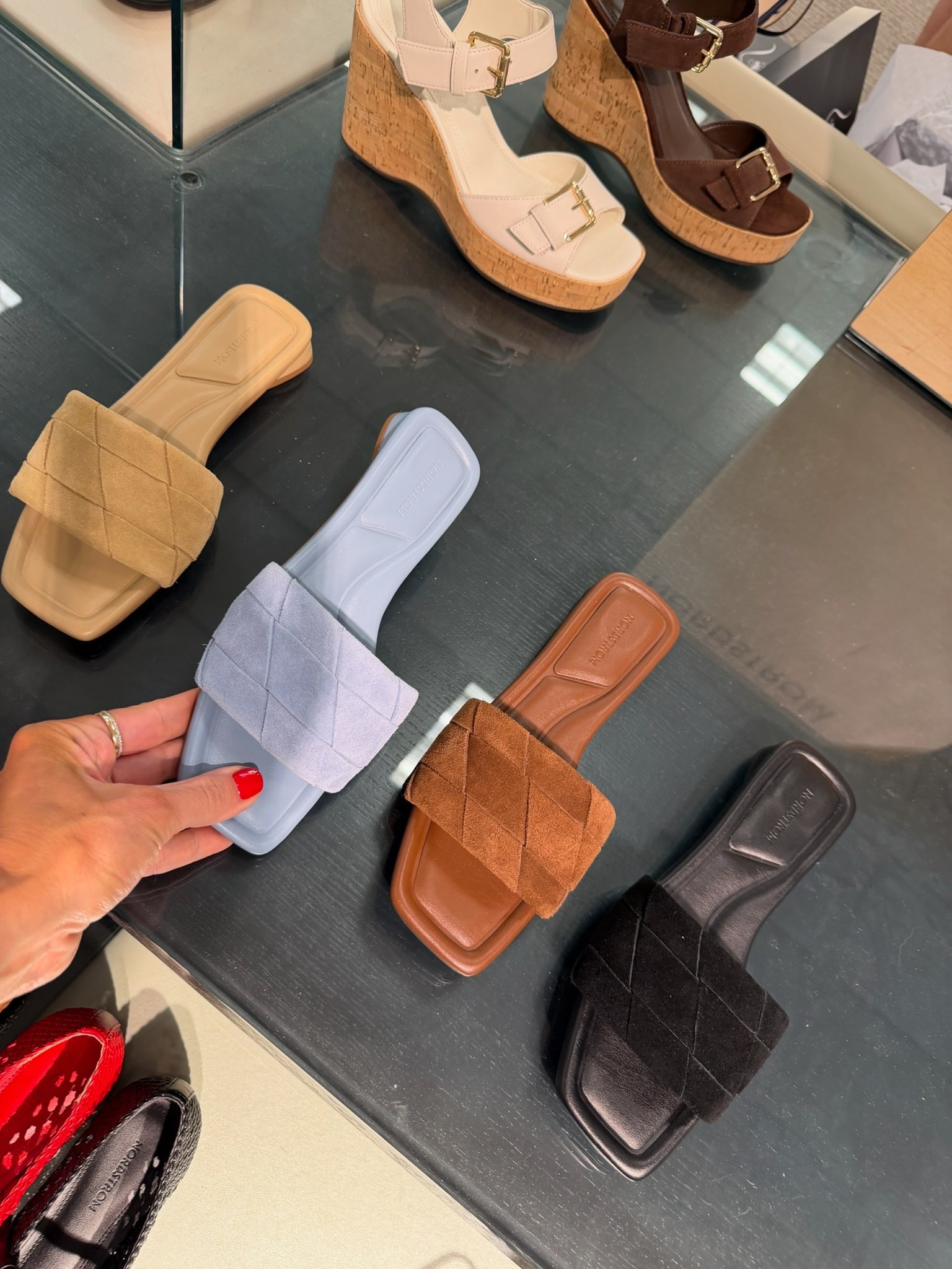 These summer shoes are such a staple and go with everything. Lightweight, comfortable, and easy to throw on, they’re perfect for everyday wear, travel, and warm weather outfits. I love how they instantly pull a look together without trying too hard.

summer shoes, casual sandals, everyday shoes, vacation outfit, warm weather style, comfortable footwear, easy outfit, travel essentials, spring summer fashion, themominstyle

#LTKSeasonal #LTKootd #LTKmomlife