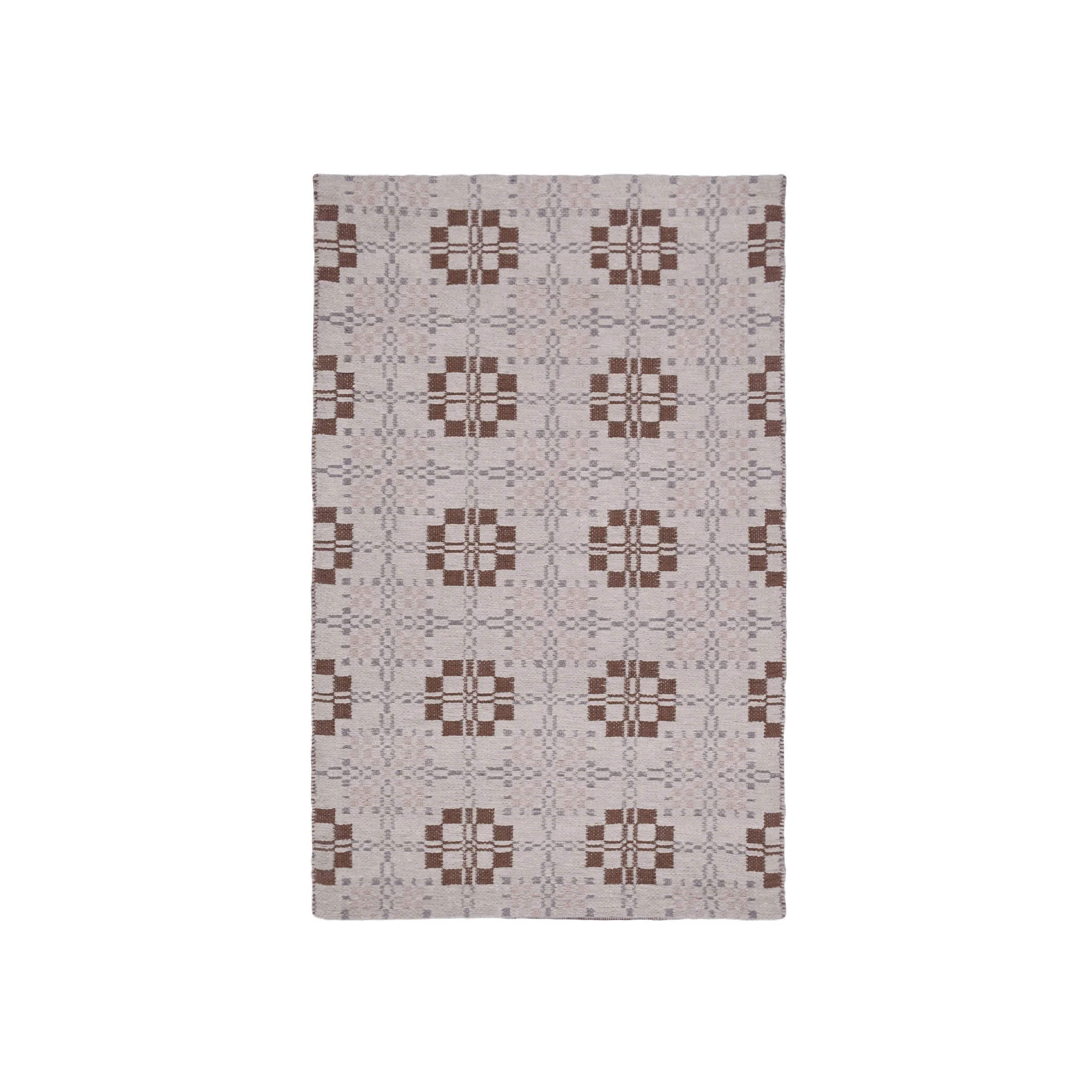 Better Homes & Gardens 30" x 46" Rhys Welsh Check Accent Rug, Beige | Walmart (US)