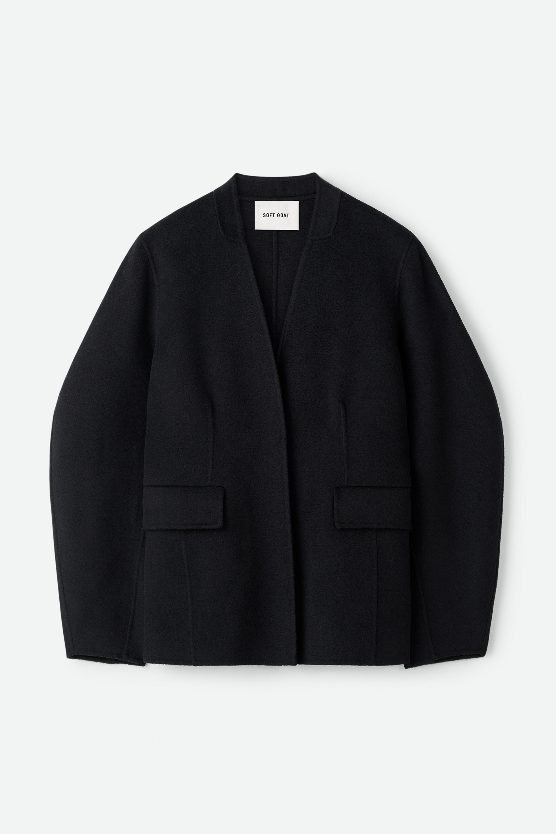 Blazer - Products - Black | Soft Goat | Soft Goat