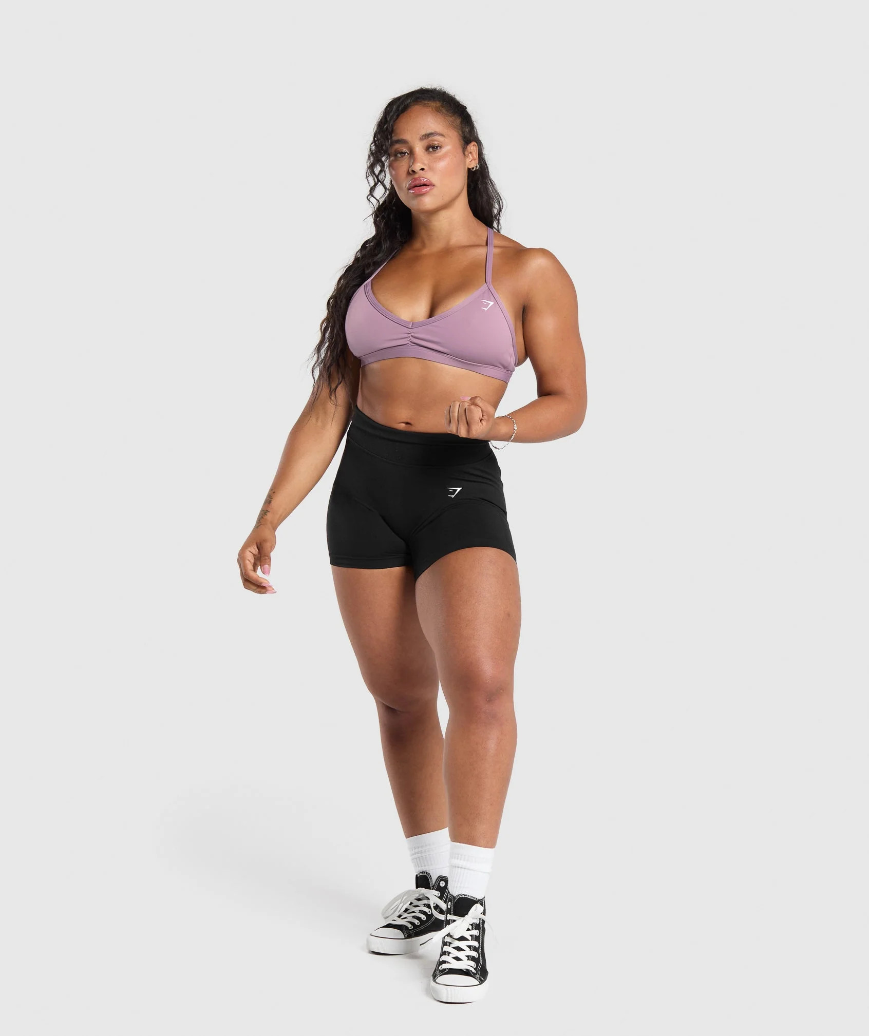 Gymshark Minimal Sports Bra - Soft Purple | Gymshark US