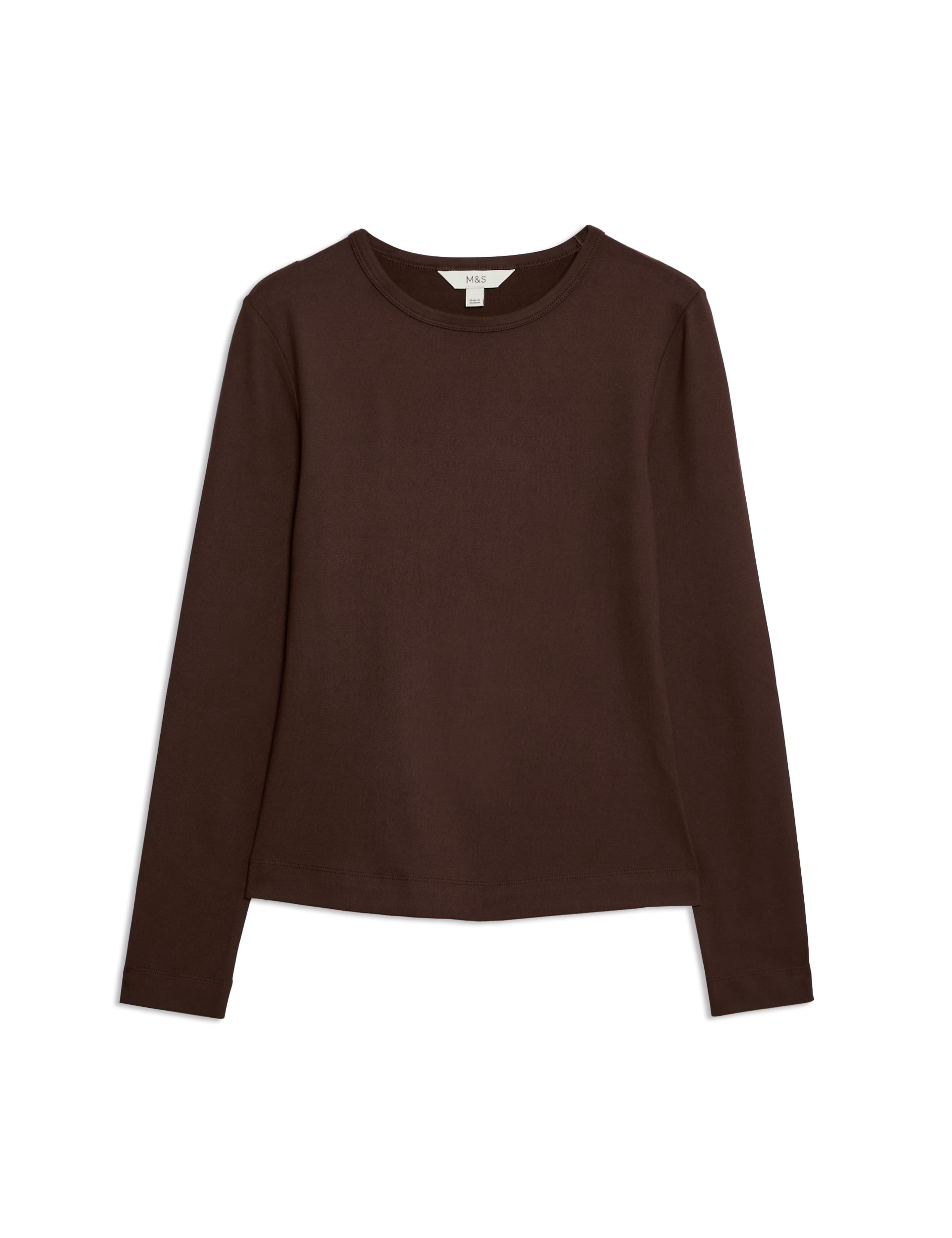 Second Skin Long Sleeve Top | M&S | M&S | Marks & Spencer (UK)