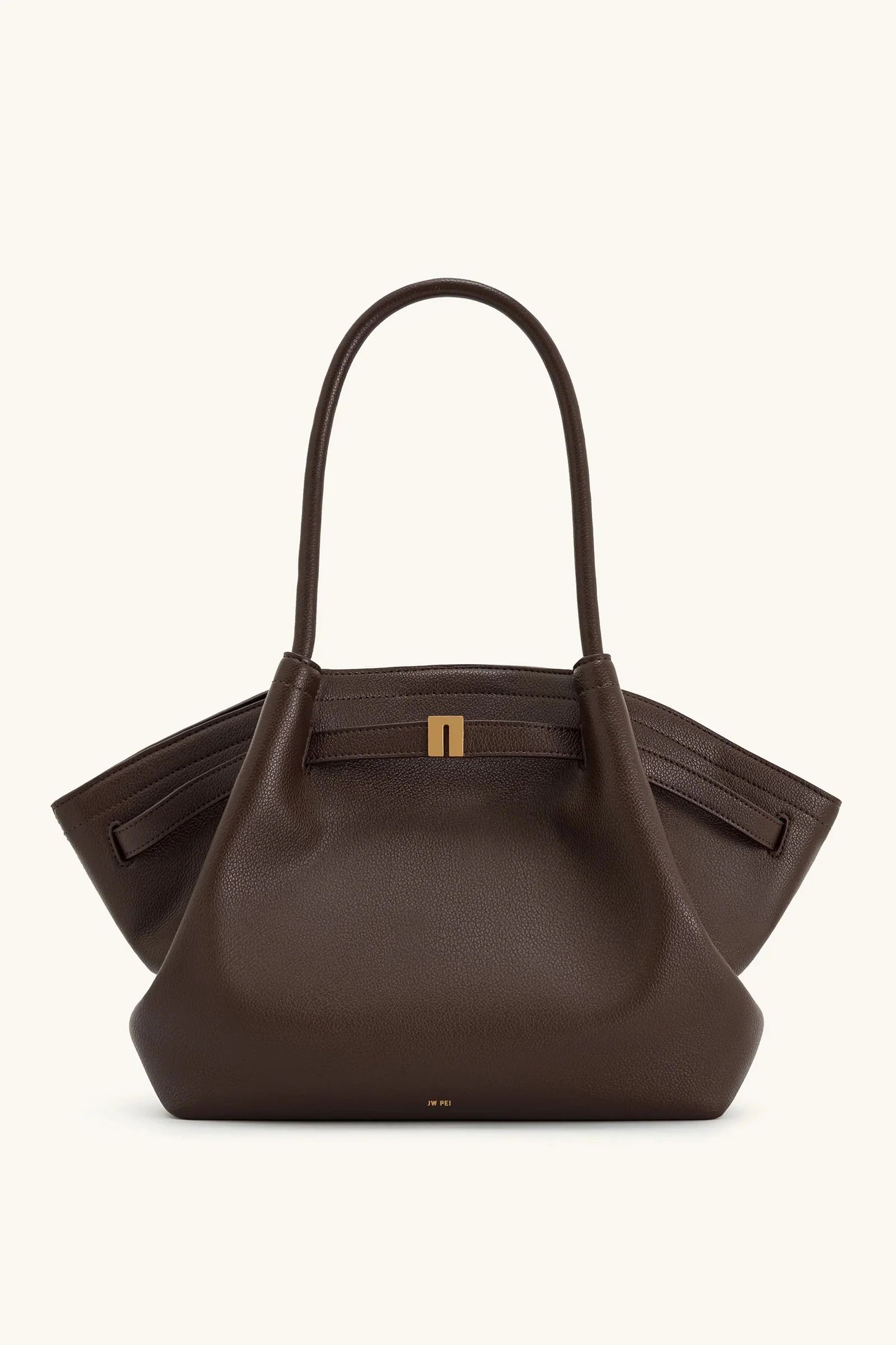 Hana Medium Tote Bag Dark Brown | Hello Molly (US)