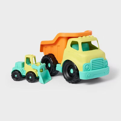Truck Set - 2pk - Gigglescape™: Plastic Toy Vehicle Playsets, Non-Powered, Ages 2+, Includes 2 Vehicles | Target