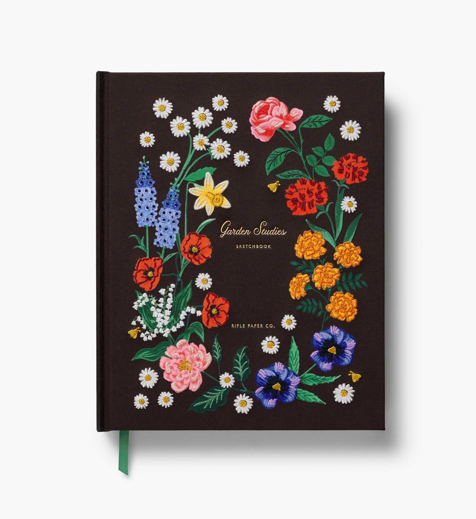 Embroidered Sketchbook - Garden Study | Rifle Paper Co.