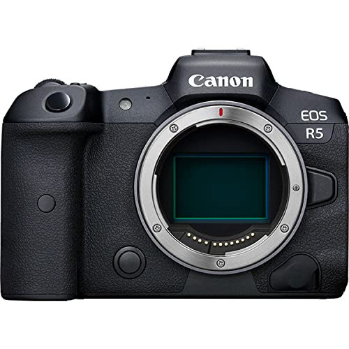 Canon EOS R5 Mirrorless Camera (Body Only), Full-Frame Hybrid Camera, 8K Video, 45 Megapixel CMOS Sensor, DIGIC X Image Processor, Up to 12 FPS, RF Mount, Black | Amazon (US)