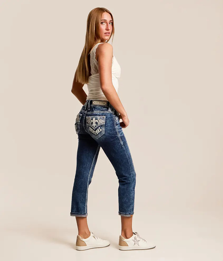 Alyvia Universal Capri Stretch Jean | Buckle
