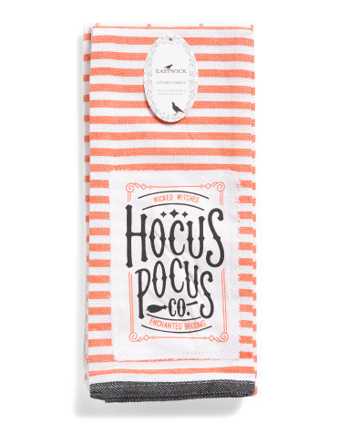 Set Of 4 Hocus Pocus Kitchen Towels | Halloween | Marshalls | Marshalls