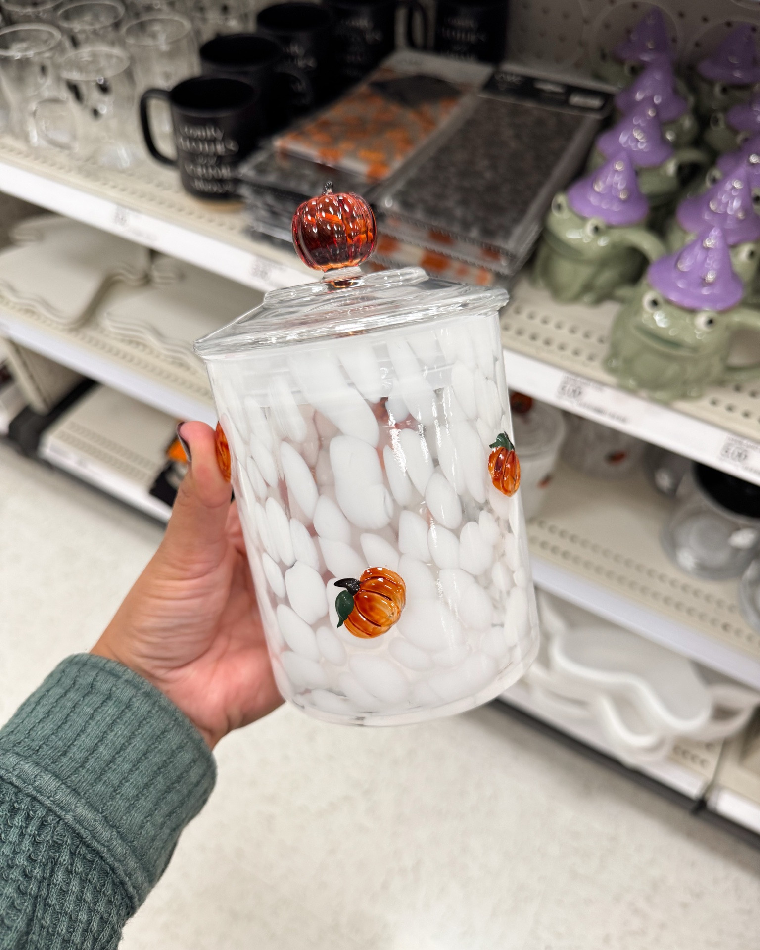 $6 Halloween glass jars! 

target, target finds, spooky season

#LTKHome #LTKSaleAlert