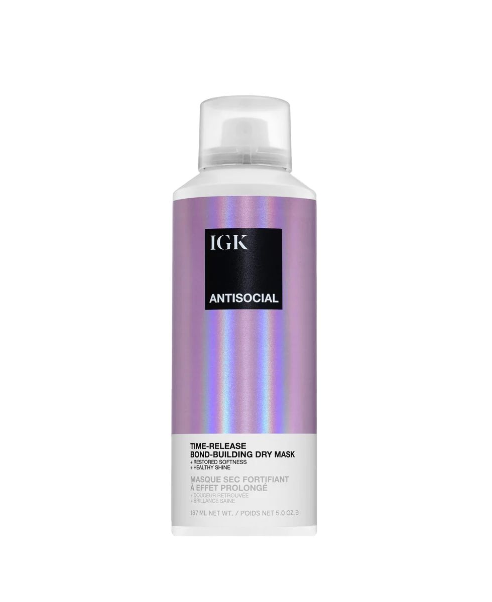 IGK Antisocial - Overnight Bond Building Dry Hair Mask | IGK Hair