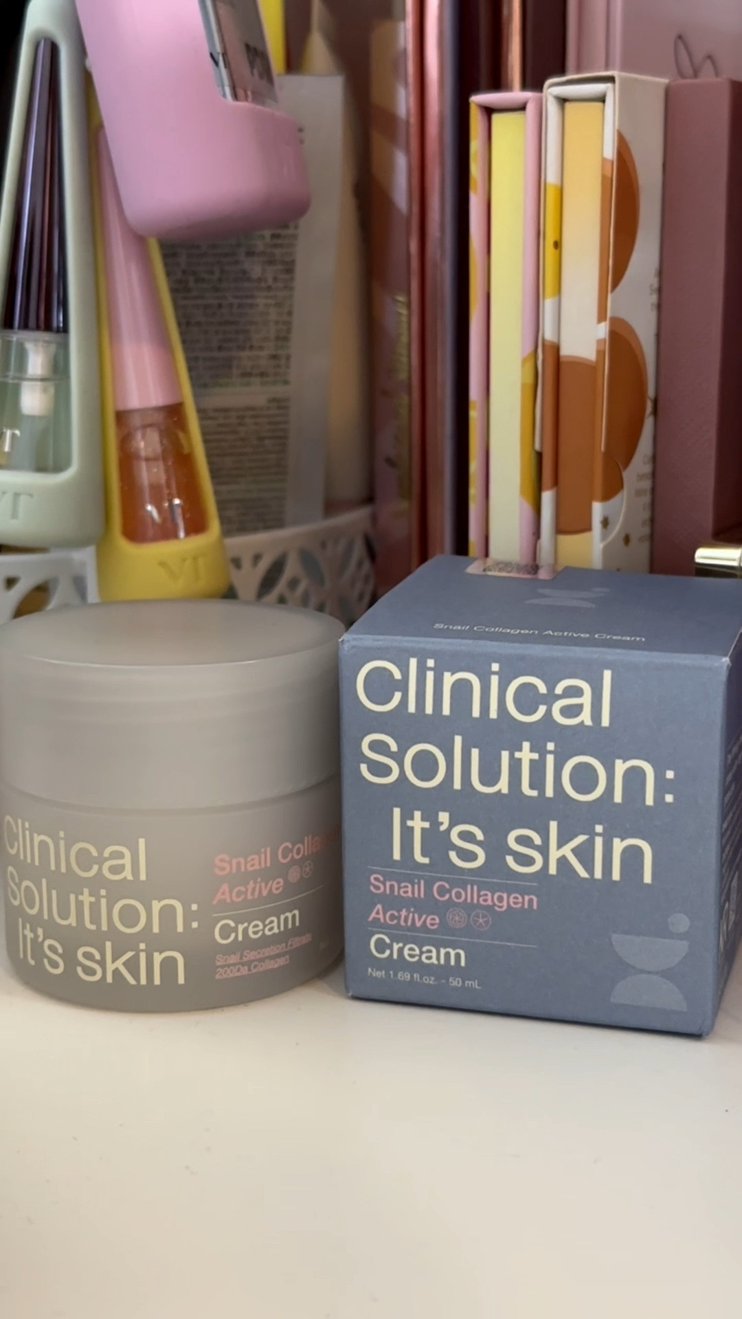 Sensitive, dry, stressed, redness, acne skin — this snail cream is a lifesaver. This is perfect right now for my skin because I started using my tretinoin (prescription strength retinol) again, so my skin barrier needs some relief. The It’s Skin Snail Collagen Active Cream has barrier repair and skin recovery promises and is soothing and hydrating. #ItsSkin #SnailCollagenActiveCream #RepairCream #acnetreatment #kbeauty #SkinRecovery #GlassSkin #BarrierRepair #glowyskin #Redness

#LTKBeauty #LTKmorningroutine #LTKselfcare