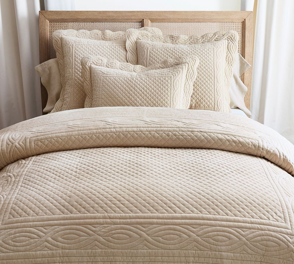 Velvet Heirloom Quilt | Pottery Barn (US)