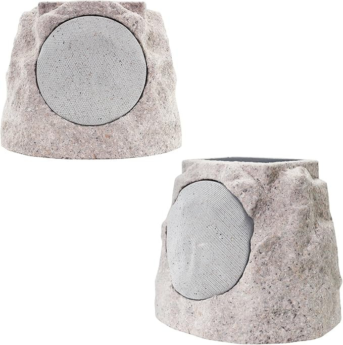 Outdoor Rock Bluetooth Speakers - Solar Bluetooth Speaker, Wireless Waterproof, Solar Powered wit... | Amazon (US)