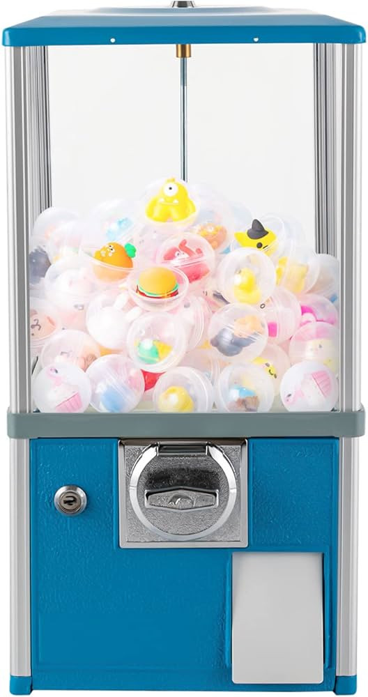 Futchoy Commercial Vending Machine,Candy Gumball Vending Machine for 30-55mm Round Capsules Gumba... | Amazon (US)