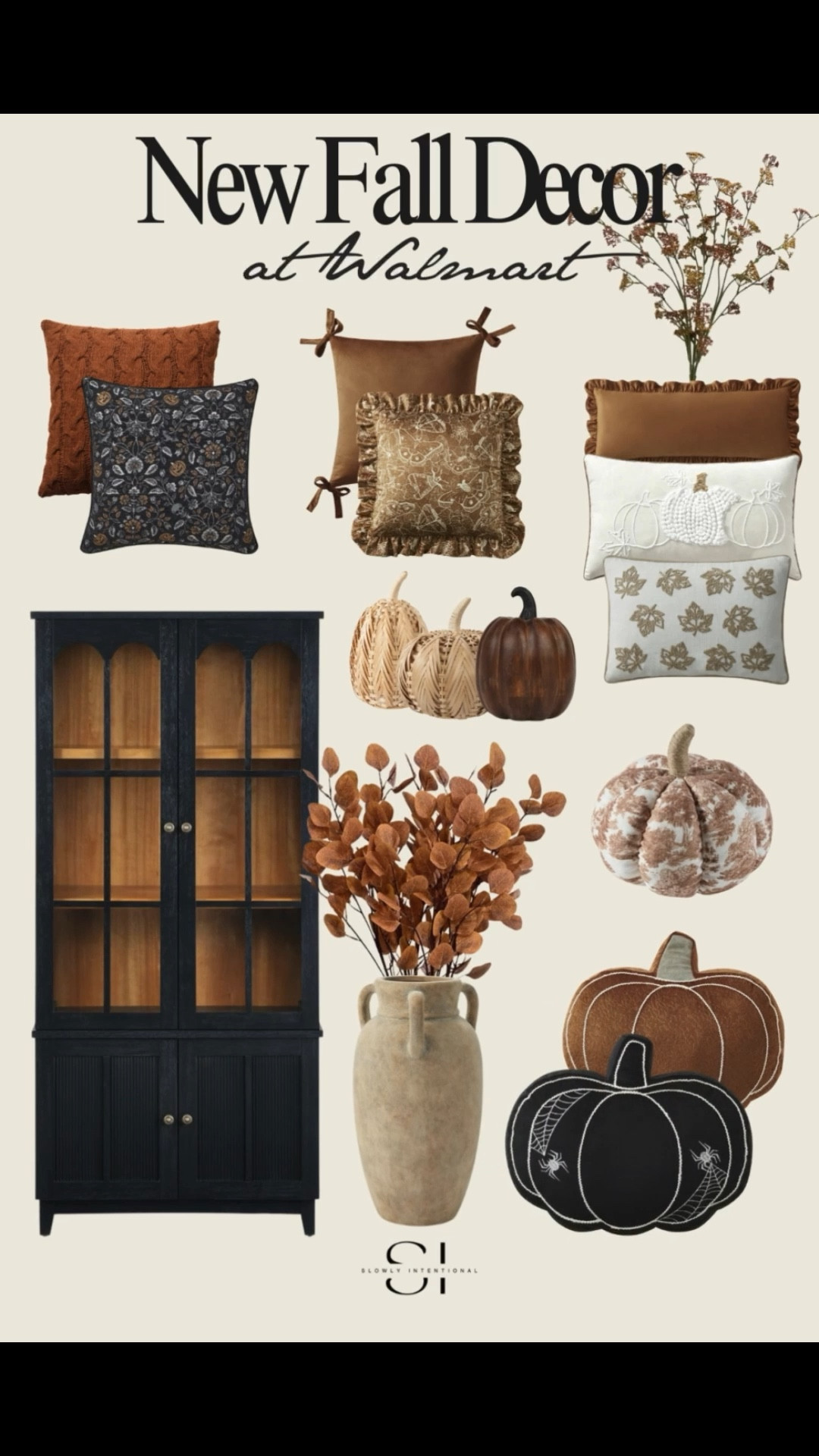 Walmart’s fall decor just dropped and it’s too good! 🍂 Cozy knit pillows, embroidered pumpkins, moody florals, and all the warm textures that make a room feel instantly seasonal. Whether you’re swapping in festive pillows, layering pumpkins, or adding a statement vase with faux stems, these finds make decorating easy and affordable. I’m especially loving the velvet and ruffle details this year—so chic for fall! 🍁


#LTKHome #LTKSeasonal