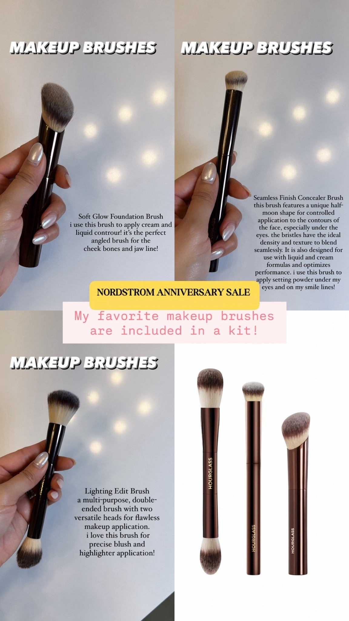 My favorite makeup brushes are included in a kit for the Nordstrom Anniversary Sale! 

Nordstrom Anniversary Sale, NSALE, Nordstrom Sale, Nordstrom Finds, Nordstrom Fashion, Nordstrom Style, Nordstrom Outfit, Nordstrom beauty,

#LTKSaleAlert #LTKBeauty #LTKselfcare