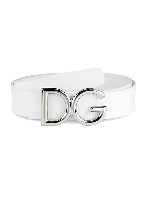 Leather Logo Belt | Saks Fifth Avenue