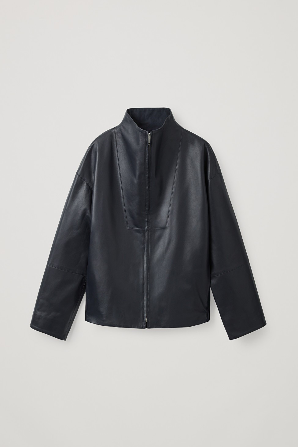 LEATHER WINDBREAKER | COS (US)