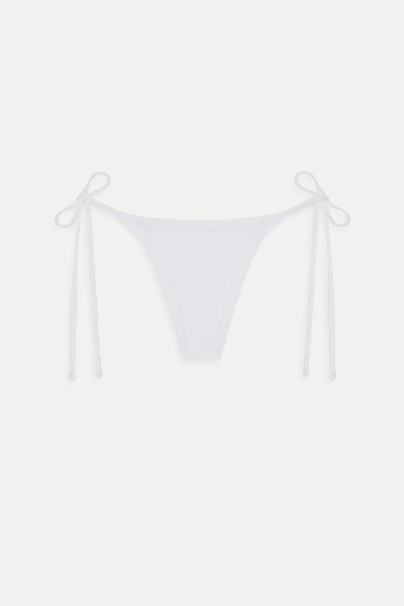 Mackenzie Cheeky String Bikini Bottom - Optic White | Shop.app