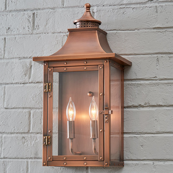 Classic Vented Hood Outdoor Sconce - Large | Shades of Light