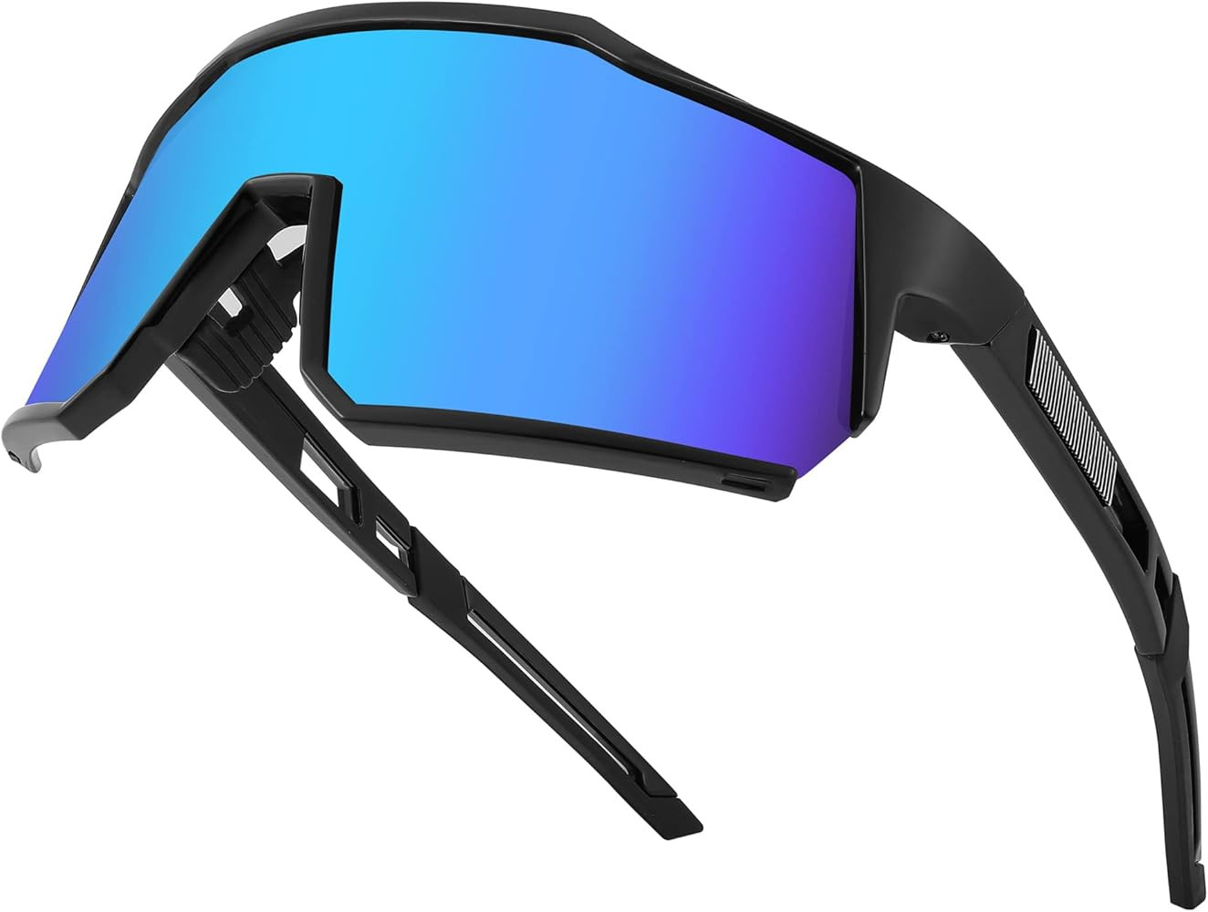 FEISEDY Sports Sunglasses Wraparound 80s Visor Men Women Outdoor Shield Baseball Sunglasses B4125 | Amazon (US)