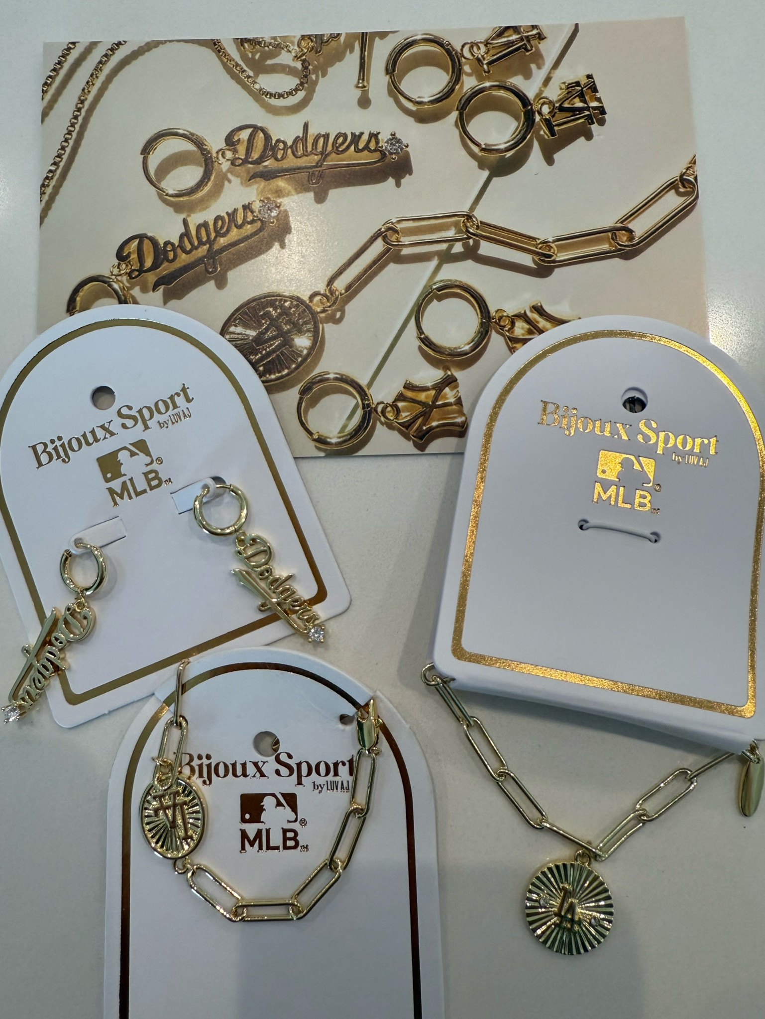 Cutest Dodger jewelry now available at Target!
