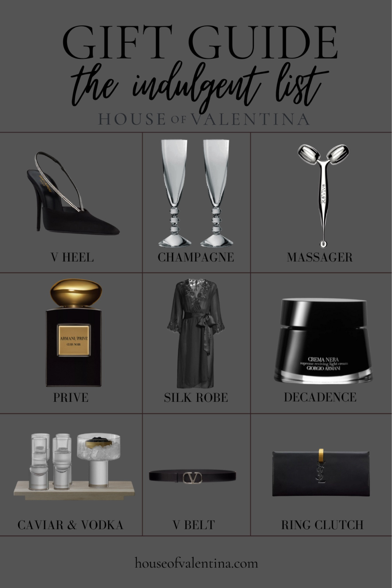 Our gift guide for those wanting a luxurious indulgence! 

Fashion, home, lingerie, treats

#LTKGiftGuide #LTKSeasonal #LTKHoliday
