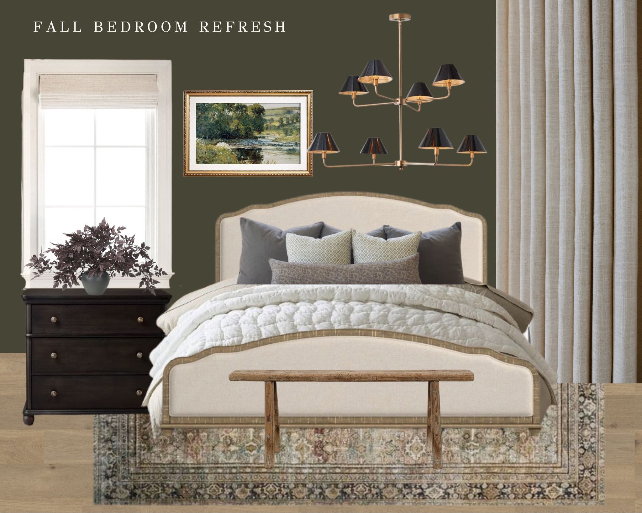 My Fall/Winter Bedroom refresh! 

Fall Home Decor | Primary Bedroom | Bedroom decor | King Bed | bedroom Rug | Home Decor | rug | bedroom rug | vintage look | Autumn style

#LTKSeasonal #LTKFallSale #LTKHome