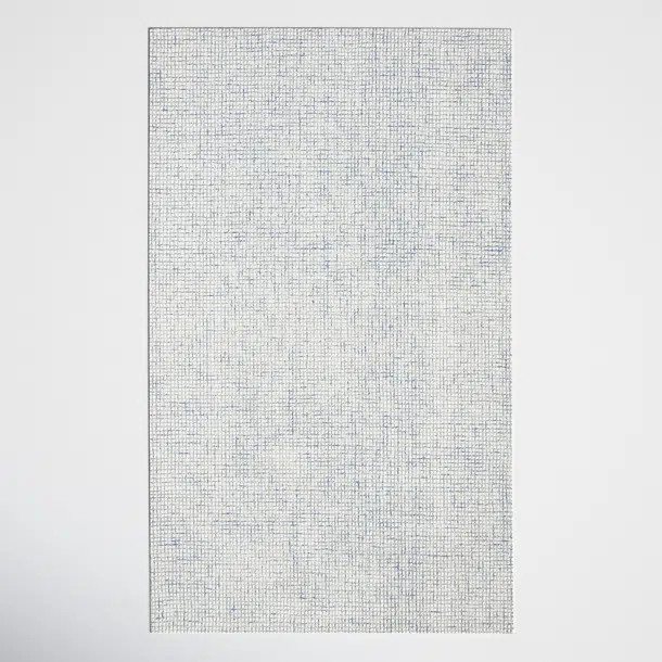 Rowe Handmade Ivory / Blue Rug | Wayfair North America