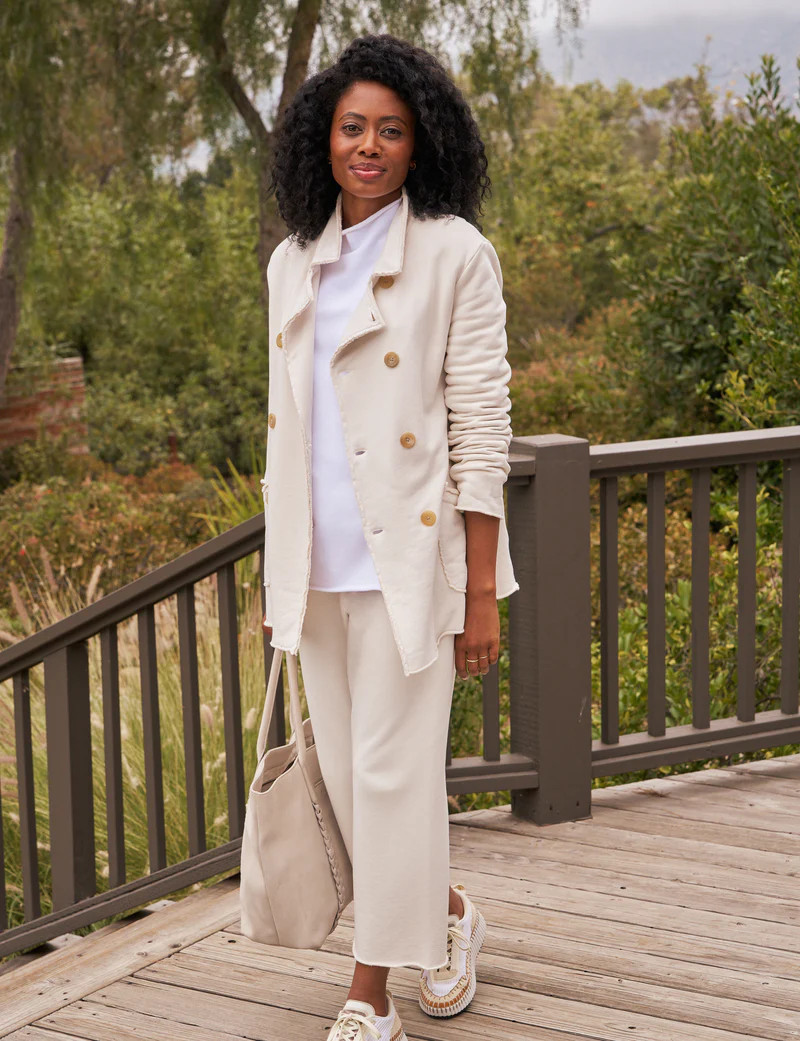 LONDON TRAVEL SET Vintage White | Frank & Eileen