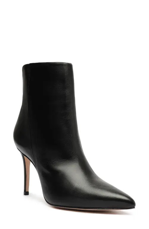 Schutz Mikki Pointed Toe Bootie in Black at Nordstrom, Size 9 | Nordstrom