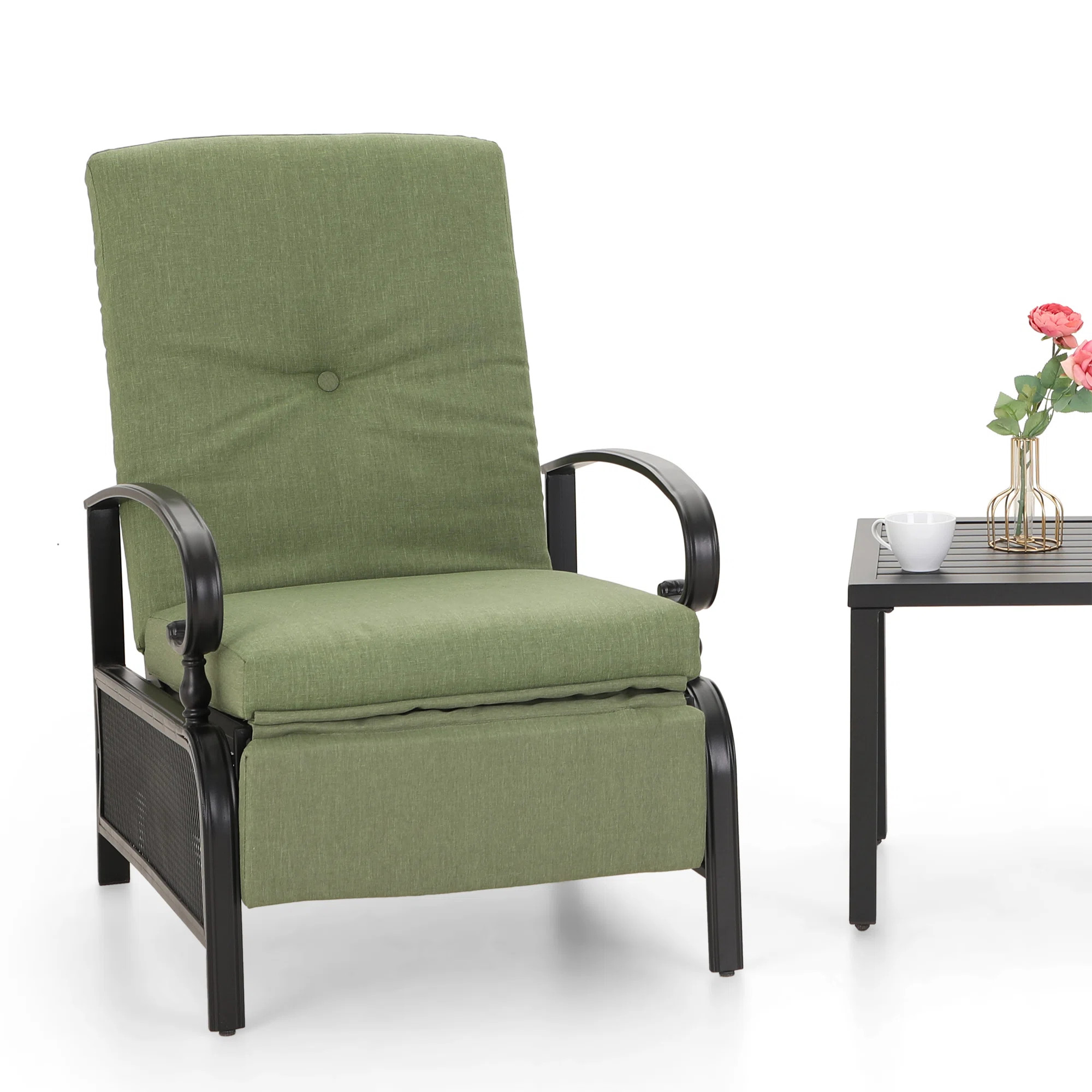 Outdoor Metal Chaise Lounge | Wayfair North America