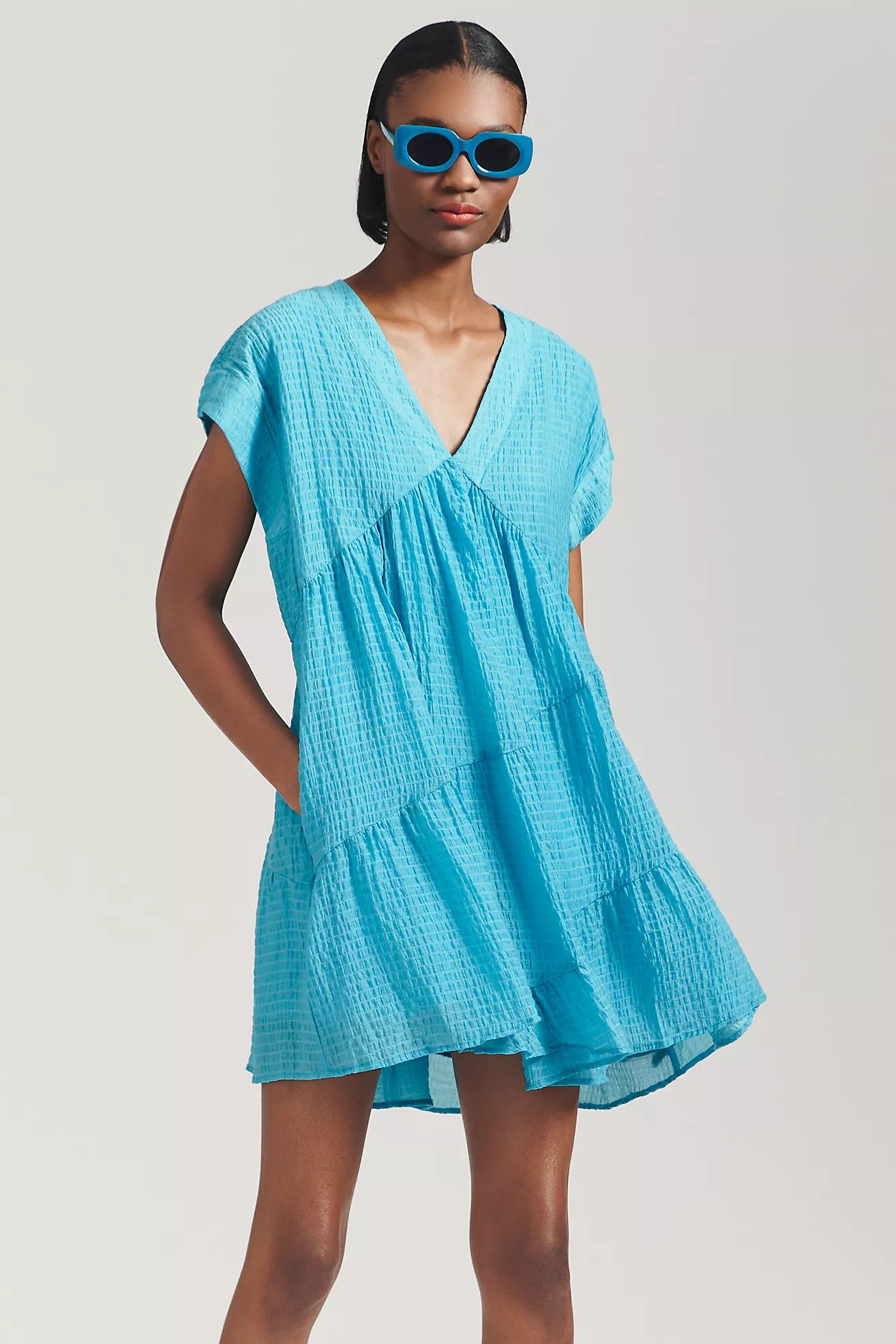 By Anthropologie Tiered Tunic Dress | Anthropologie (US)