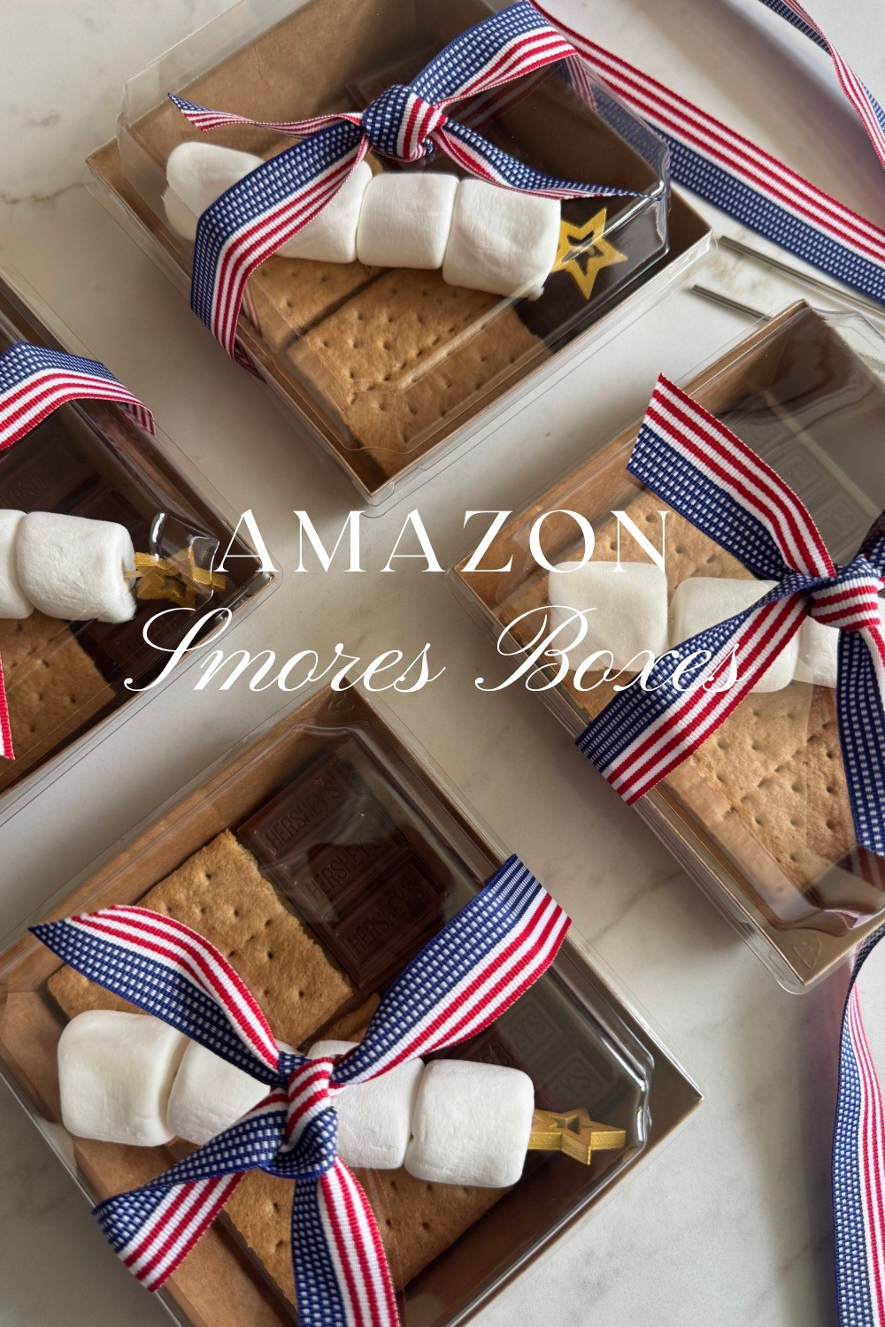 USA | American Made 7/8" Red, White, and Blue Grosgrain Ribbon Patriotic Combo Pack - 30 Yards - 5 Rolls,
Marshmallow Roasting Sticks Smores Stick for Fire Pit - Hot Dog Campfire Skewers Mashmellow Camping 32 Inch Long Extendable Forks 5 Pack,
50 Pack 5 Inch Paper Charcuterie Boxes with Clear Lids, Square To Go Cake Slice Containers Small Kraft Bakery Boxes for Dessert, Cookies, Sandwich, Strawberries (Brown),
Minisland Big Gold Star Cocktail Picks, 5.5 Inch Long Bamboo Fancy Toothpicks for Appetizers, Decorative Christmas New Year Holiday Party Food Drinks Garnish Fruit Skewer Sticks 50 Counts - MSL430

Follow my LTK @amazingfinders on the @shop.LTK app to view this post and get my exclusive app-only content!

#liketkit 
@shop.ltk
https://liketk.it/5gy6j

#LTKSummerEdit #LTKParties #LTKFamily