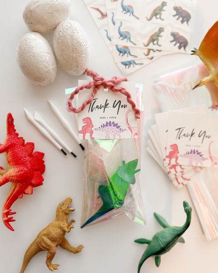 Party favors for Piper’s dinoFOUR party! 🦖🦕 

#LTKkids #LTKFind #LTKfamily