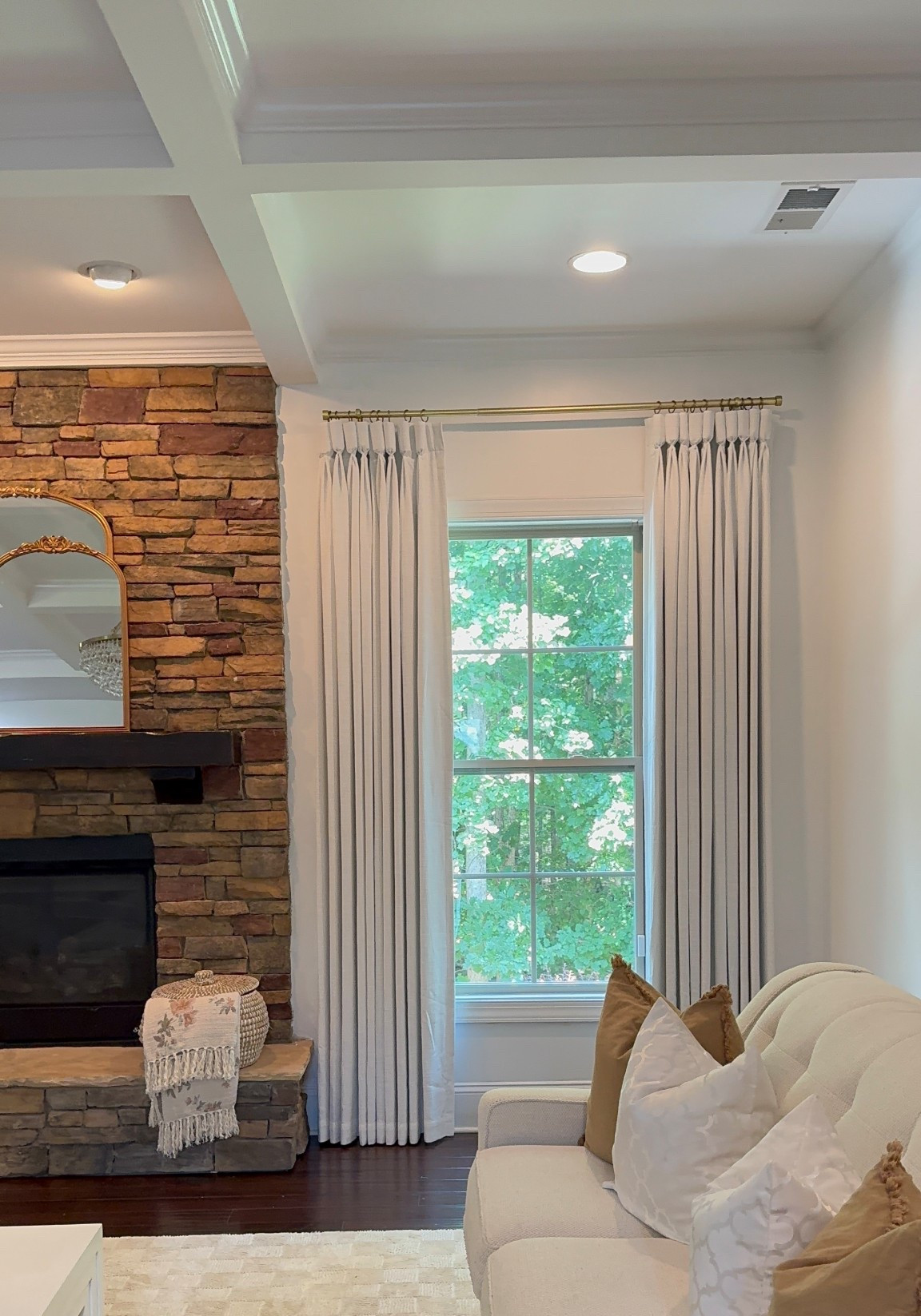 Neutral home decor
Living room curtain 

#LTKHome