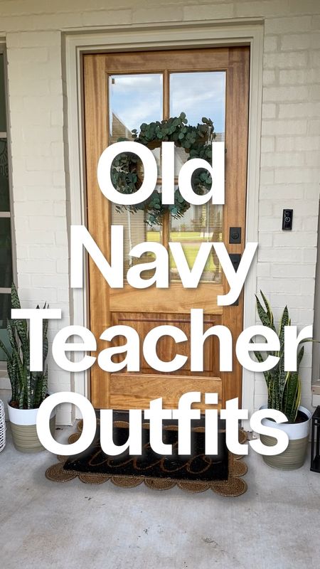 Teacher outfit ideas from old navy! 

#LTKworkwear #LTKBacktoSchool #LTKSeasonal