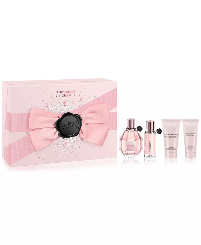 4-Pc. Flowerbomb Eau de Parfum Luxury Gift Set | Macy's