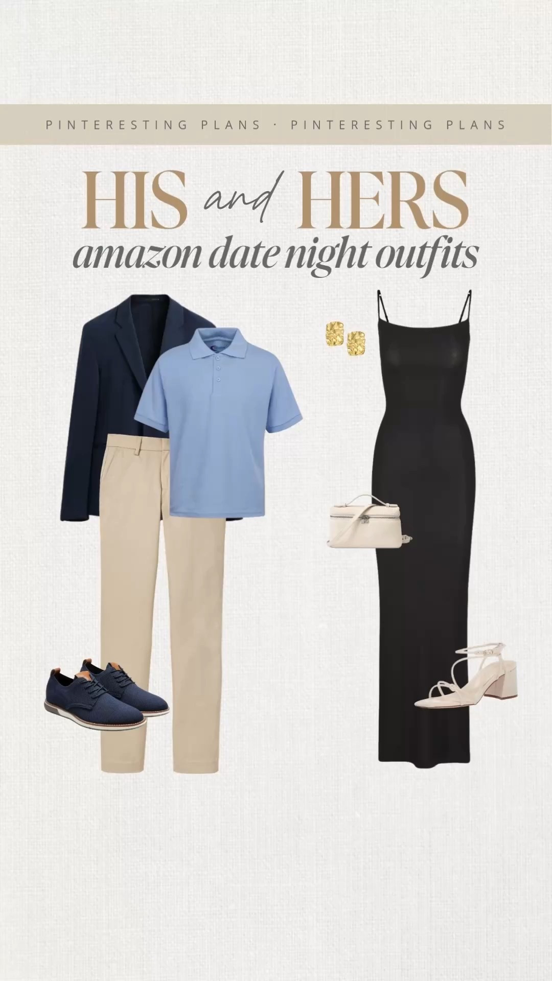 His and hers, Amazon date night outfit 🙌🏻🙌🏻 Spring outfit, shirt, button-down shirt, blazer, black dress, pants

#LTKSeasonal #LTKMens #LTKStyleTip