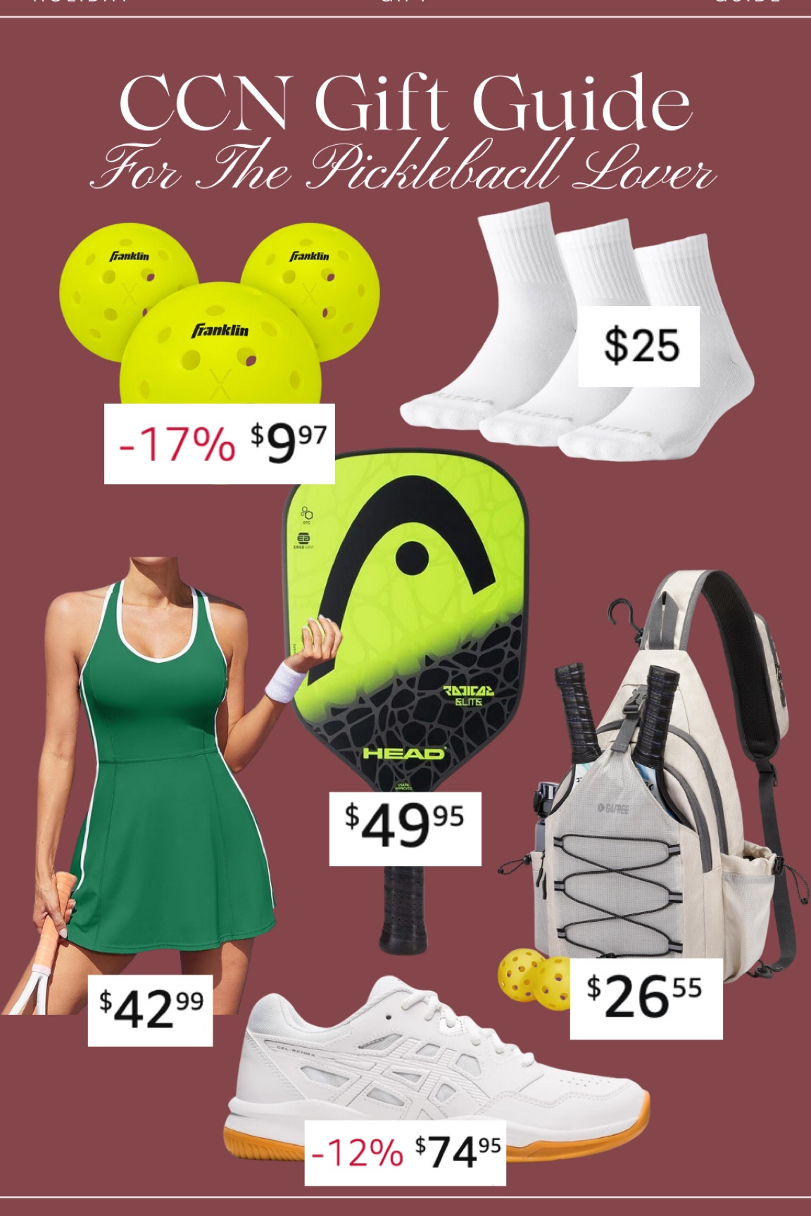 The ultimate gift guide for the pickleball players in life 🎾🏓

#LTKGiftGuide #LTKmomlife #LTKHoliday