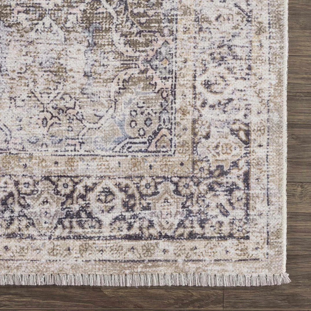 Olive Holi-2304 Washable Area Rug | Boutique Rugs