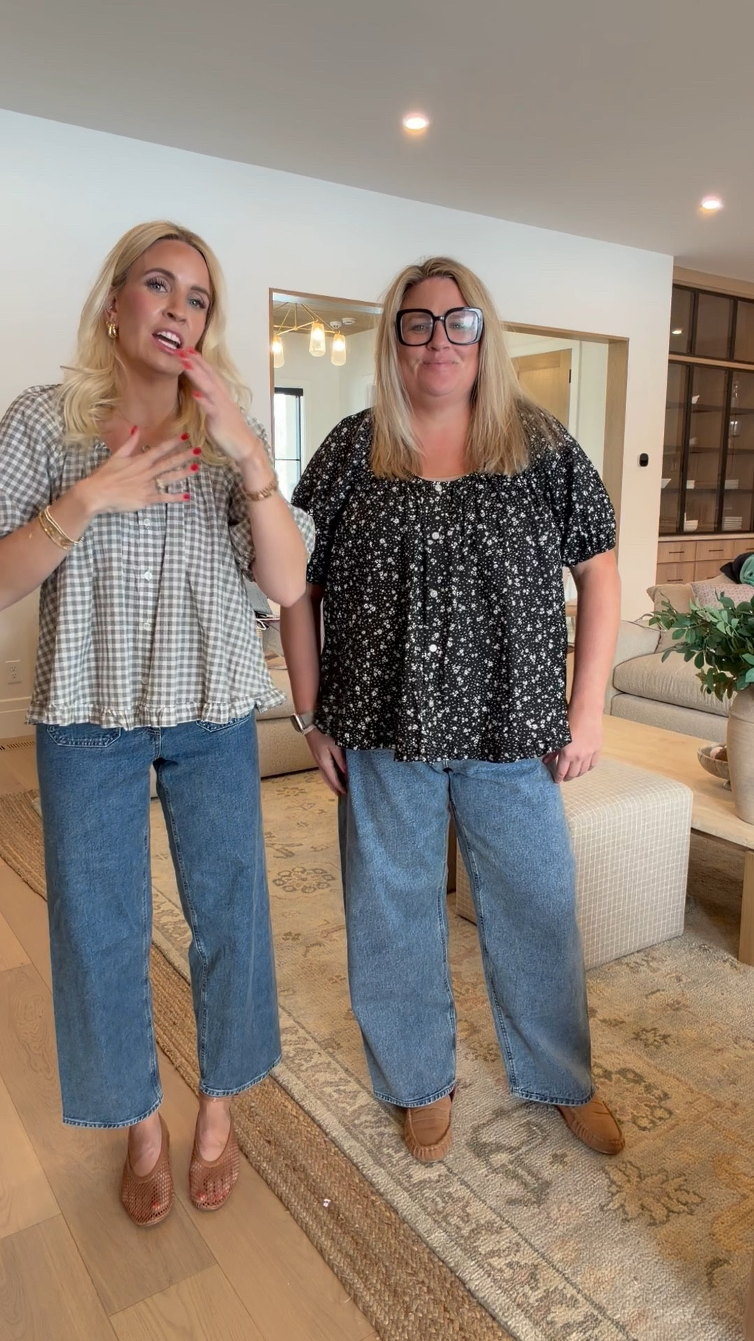 I’m in a size 2 jeans & M top! My sister is in a size 16 jeans and XXL top! 

#LTKmomlife #LTKootd #LTKgrwm