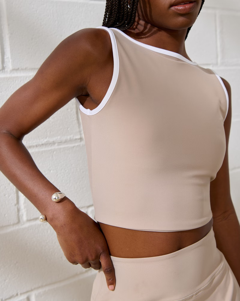 YPB sculptLUX Slash Tank | Abercrombie & Fitch (US)